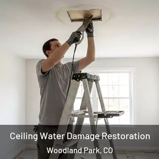  Ceiling Water Damage Restoration Woodland Park, CO