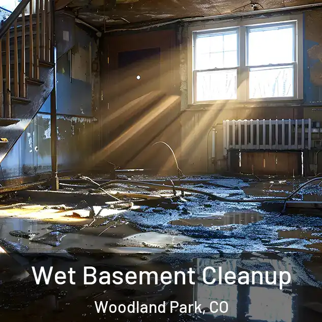  Wet Basement Cleanup Woodland Park, CO